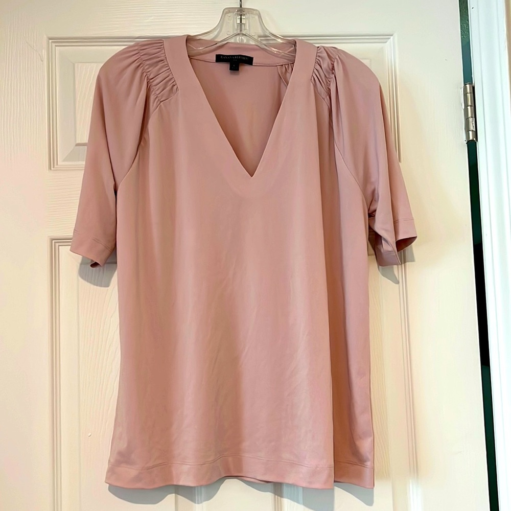 Banana Republic Pink Women’s Blouse Size L